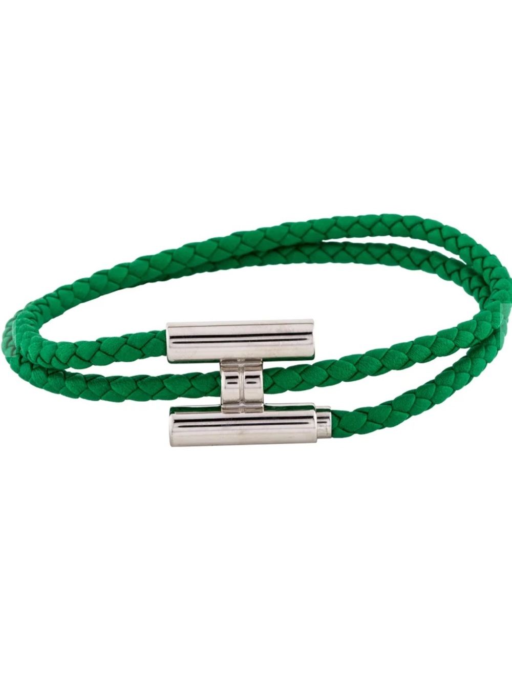 Hermes Men’s Tournis Tresse Bracelet